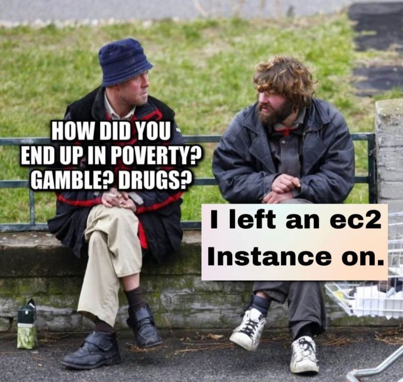 OOPS ! I left my EC2 Instance Running